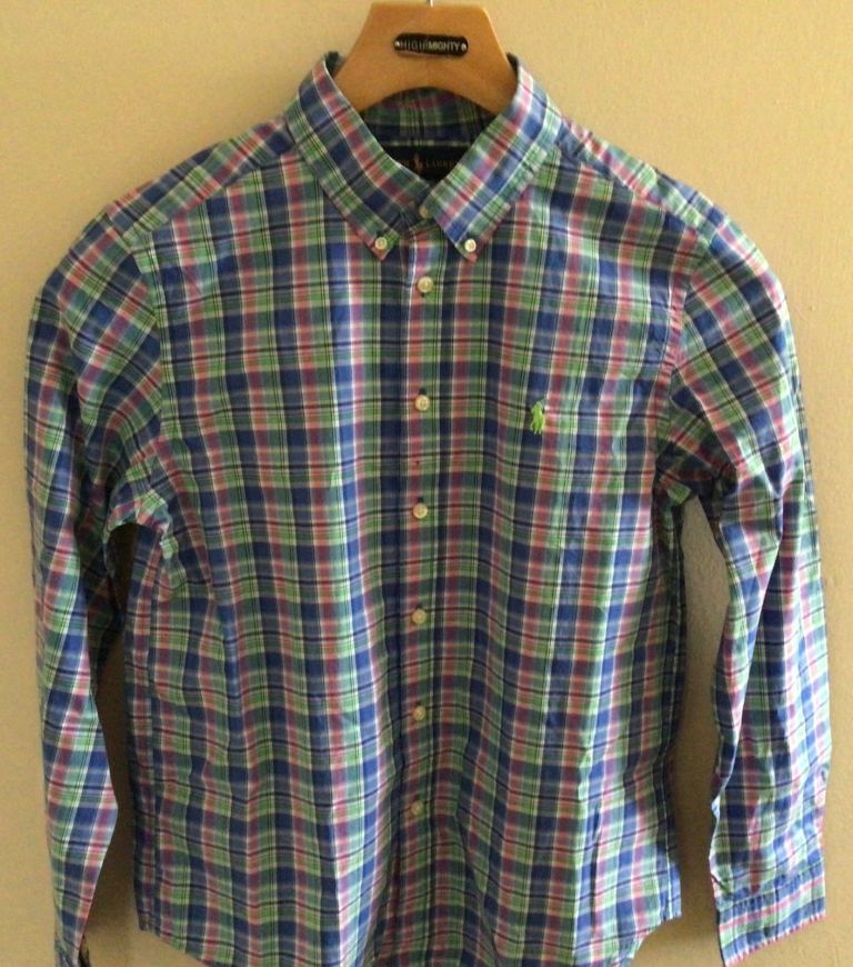 RALPH LAUREN CHECKED SHIRT 
