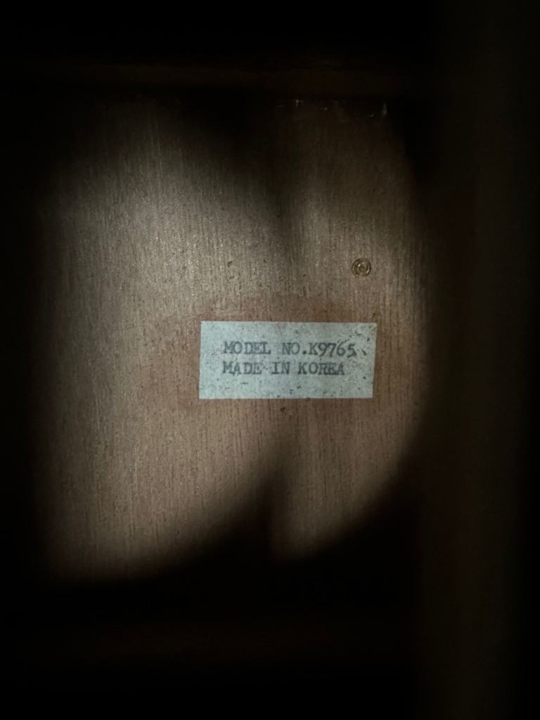 3/4 size vintage guitar