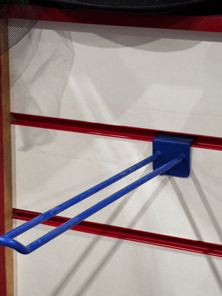 x51 Double slatwall hooks heavy duty 11 inch