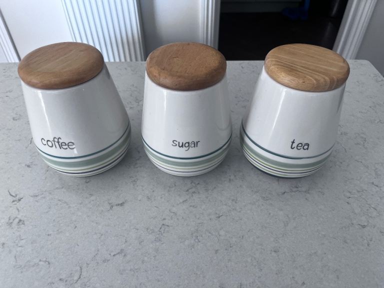 Tea Coffee Sugar Jars