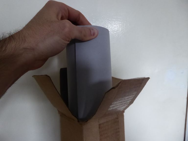 Colorama storm grey background backdrop 1.35m x 11m - Half roll