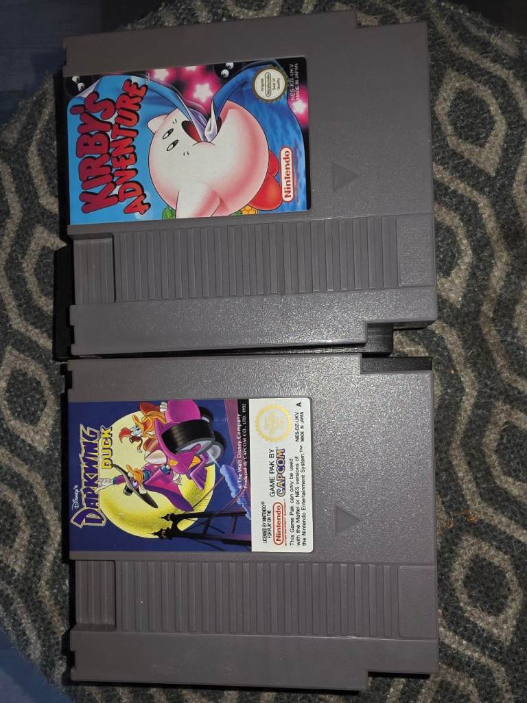 2 nintendo nes and games