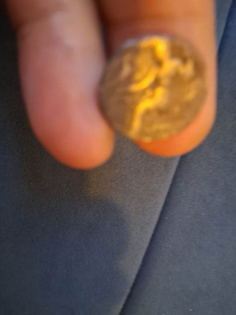 Old Gold-Coloured Collectible Coin/Token