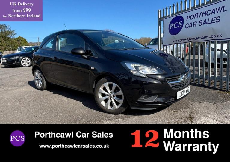 2017 Vauxhall Corsa 1.4 [75] ecoFLEX Energy 3dr [AC] HATCHBACK Petrol Manual