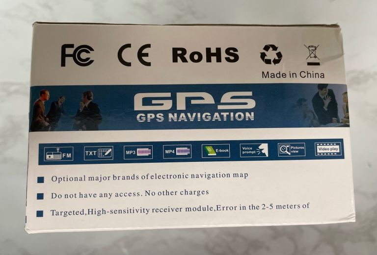 7” Multimedia Player/Sat Nav