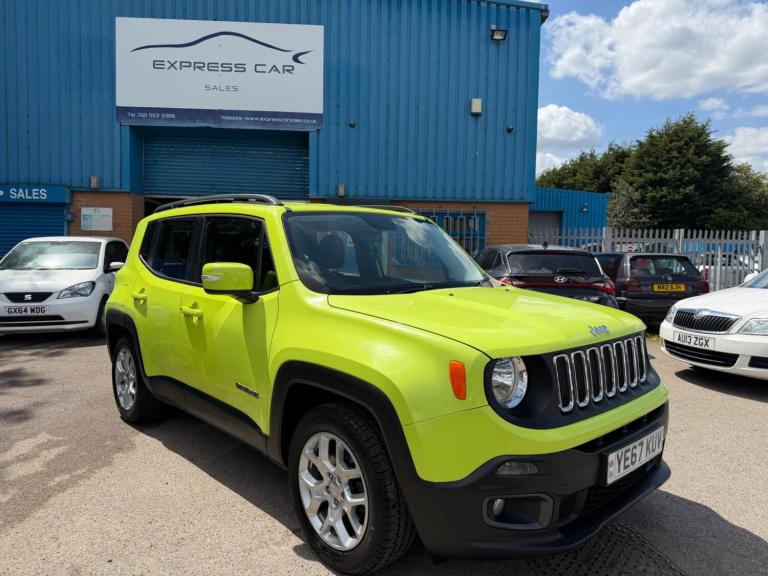 2017 Jeep Renegade 1.6 E-torQ Longitude 5dr ESTATE PETROL Manual