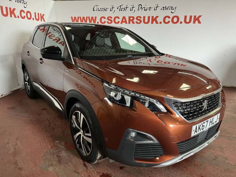 2017 Peugeot 3008 1.6 BlueHDi 120 GT Line 5dr EAT6 HATCHBACK DIESEL Automatic