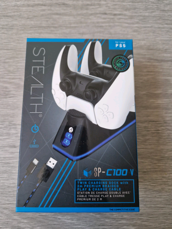 Stealth twin charger dock PS5 