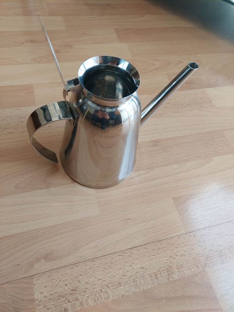 stainless steel teapot