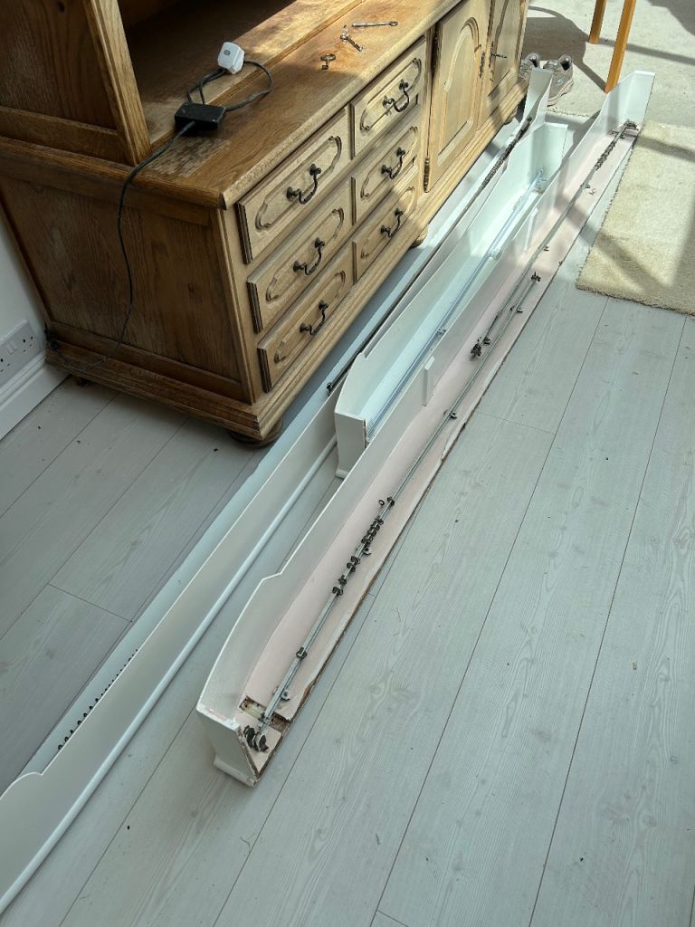 Free - 3 Wooden , shaped pelmets