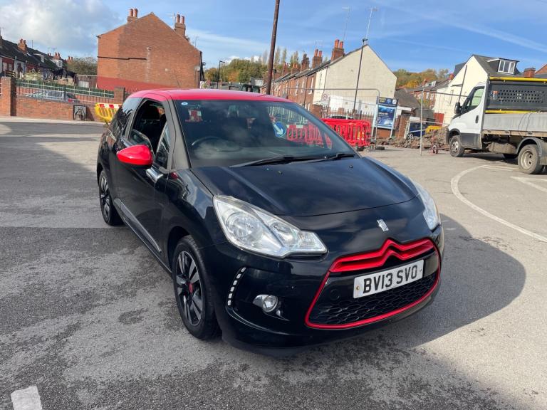 2013 Citroen DS3 1.6 e-HDi Airdream DStyle Red 3dr HATCHBACK Diesel Manual