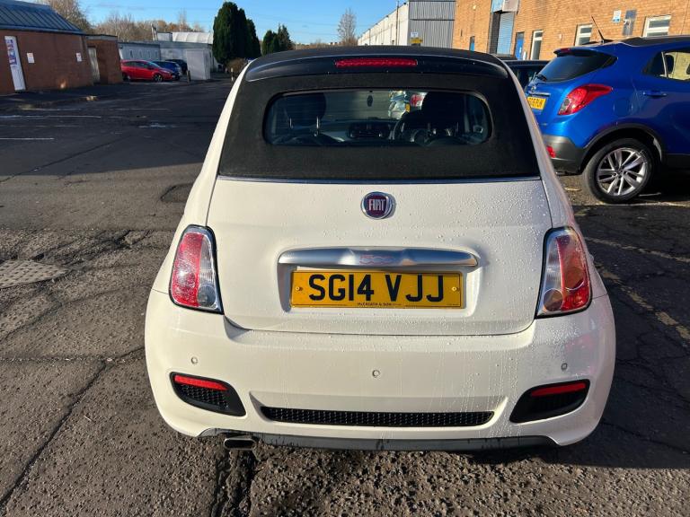 2014 Fiat 500 1.2 S 2dr CONVERTIBLE Petrol Manual
