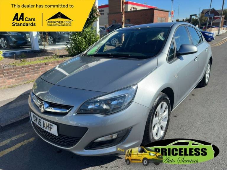 2015 15 VAUXHALL ASTRA 1.6I DESIGN HATCHBACK 5DR PETROL MANUAL EURO 6 (115 PS)