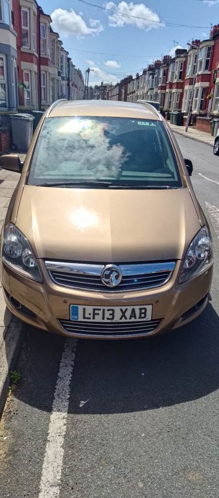 Vauxhall, ZAFIRA, MPV, 2013, Manual, 1686 (cc), 5 doors