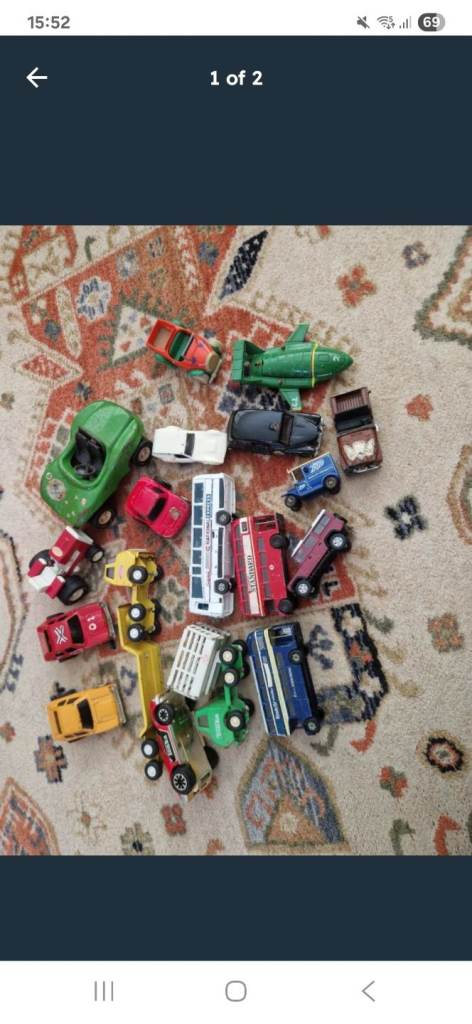 Tonka and corgi metal toys a collection 
