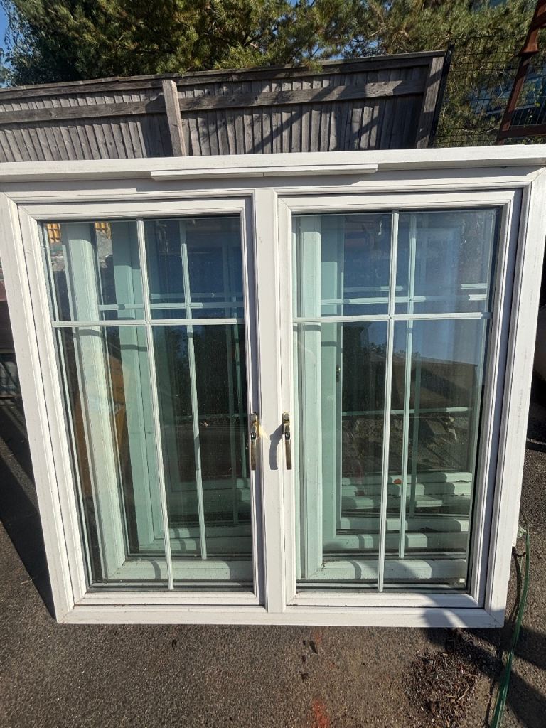 White Double Glazed UPVC Window – Good Condition
