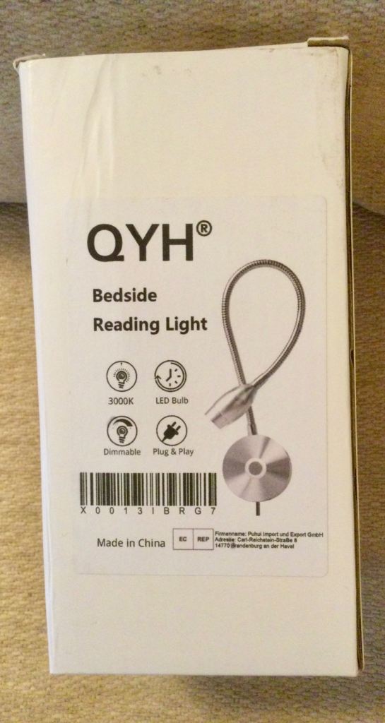 Wall Mounted Reading Light