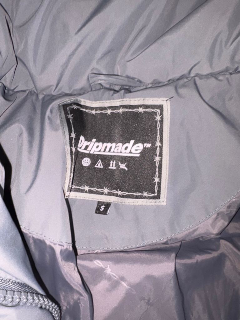 image for Grey dripmade jacket