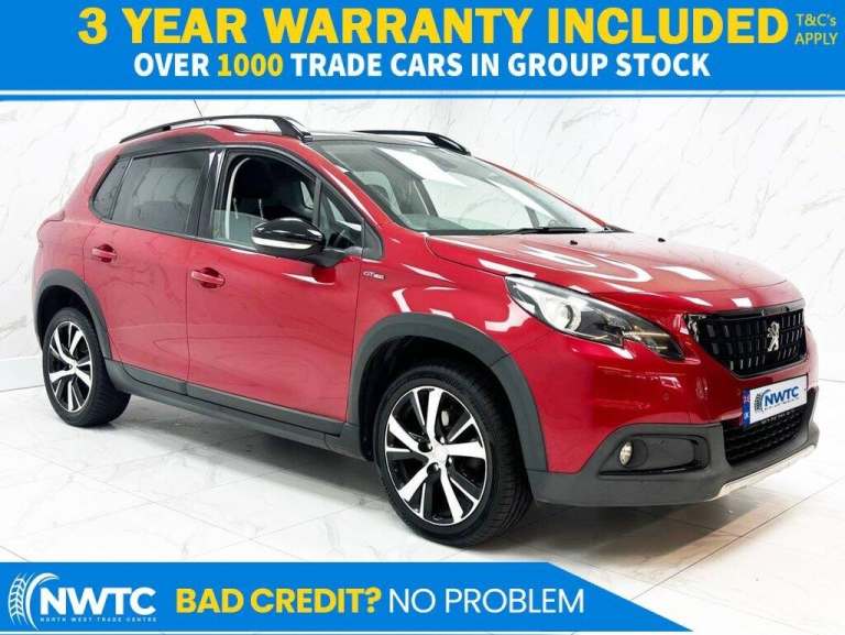 2017 Peugeot 2008 1.2 PureTech GT Line SUV 5dr Petrol Manual Euro 6 (s/s) (130 ps) HATCHBACK Petr...