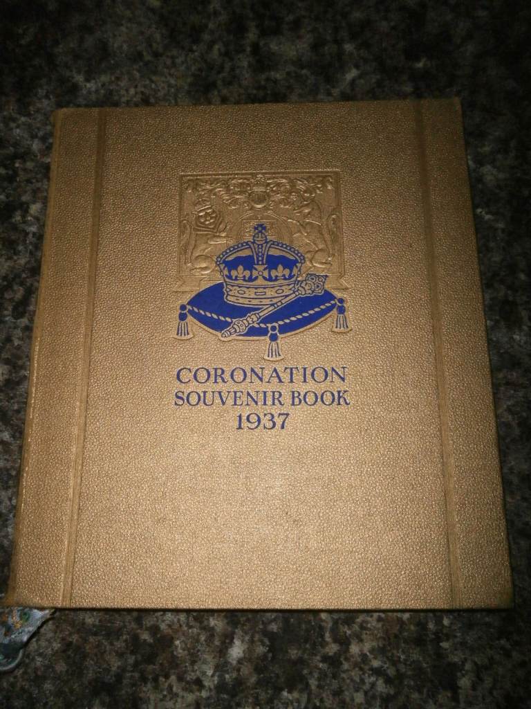 Golden album of the Coronation Souvenir 1937 