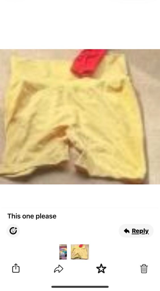 New Yellow Women's Shorts with Tag