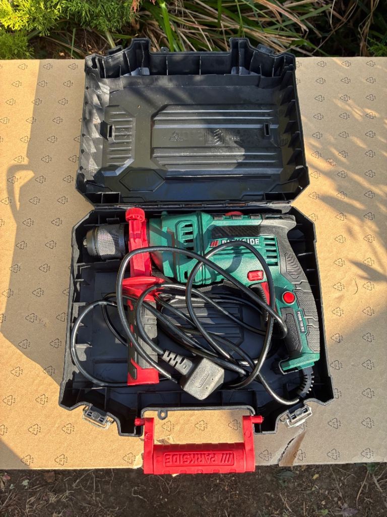 Electric drill with hammer 🔨 action 