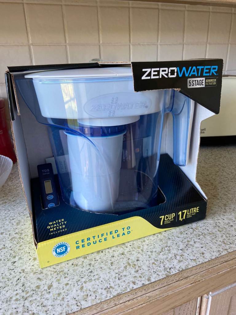 Zero Water 7 cup/1.7L Water Filter Jug 