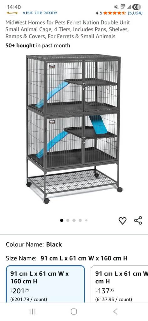 Chinchilla cage 