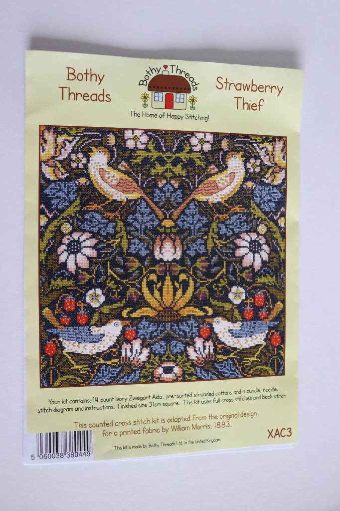 Cross Stitch Strawberry Thief