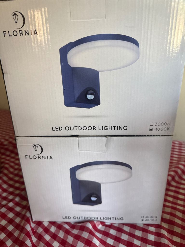 Outdoor LED lights x2 
