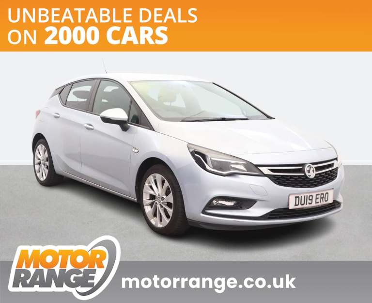 2019 Vauxhall Astra 1.4T 16V 125 Tech Line Nav 5dr Hatchback PETROL Manual