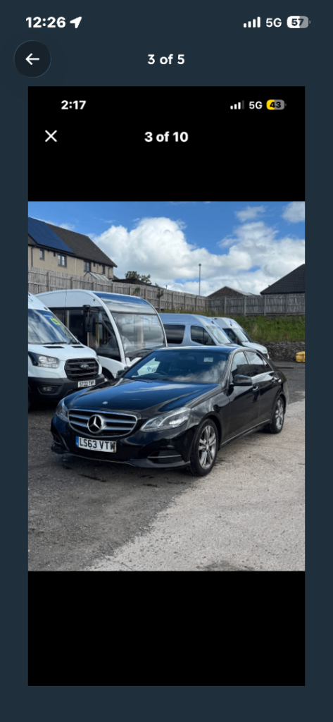 Mercedes-Benz, E CLASS, Saloon, 2013, Semi-Auto, 2143 (cc), 4 doors