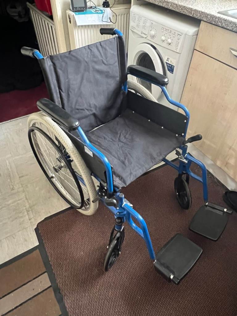 Blue propalled wheelchair £50