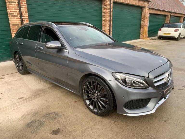 2017 Mercedes-Benz C Class 2.1 C220d AMG Line (Premium Plus) G-Tronic+ Euro 6 (s/s) 5dr ESTATE Di...
