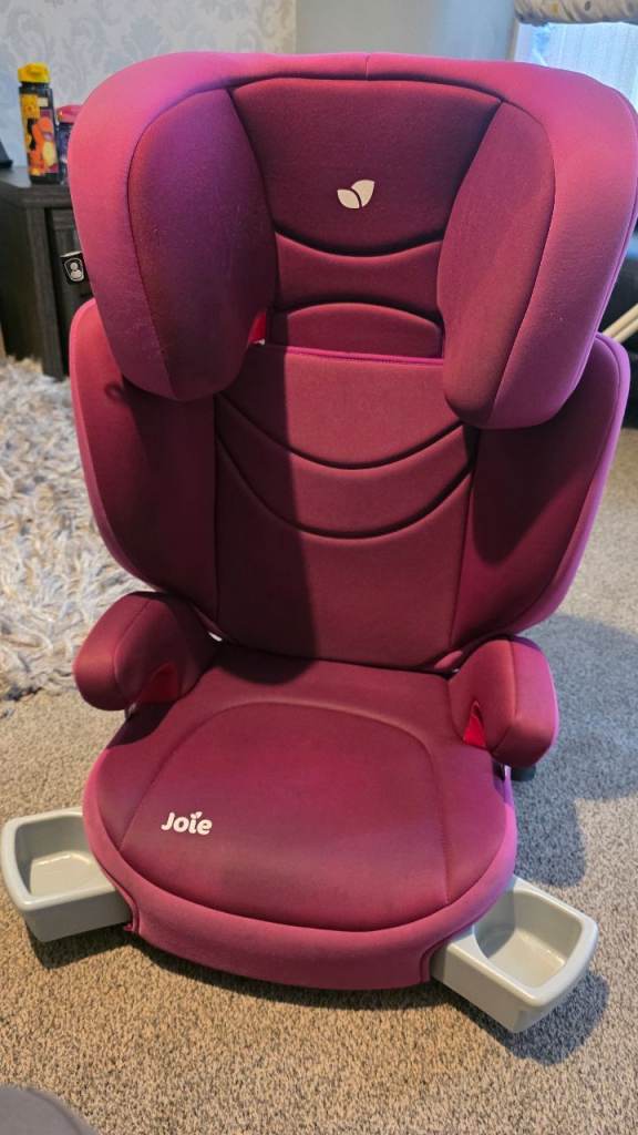 Joie Trillo 2/3 Car Seat Girls Pink Purple