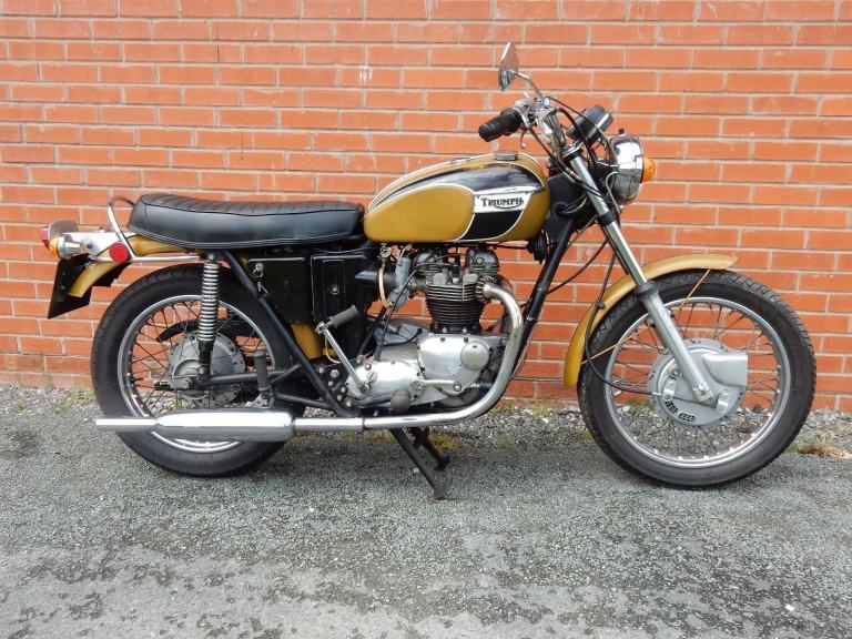 Triumph Bonneville T120R 650cc 1971 Matching Numbers - see video