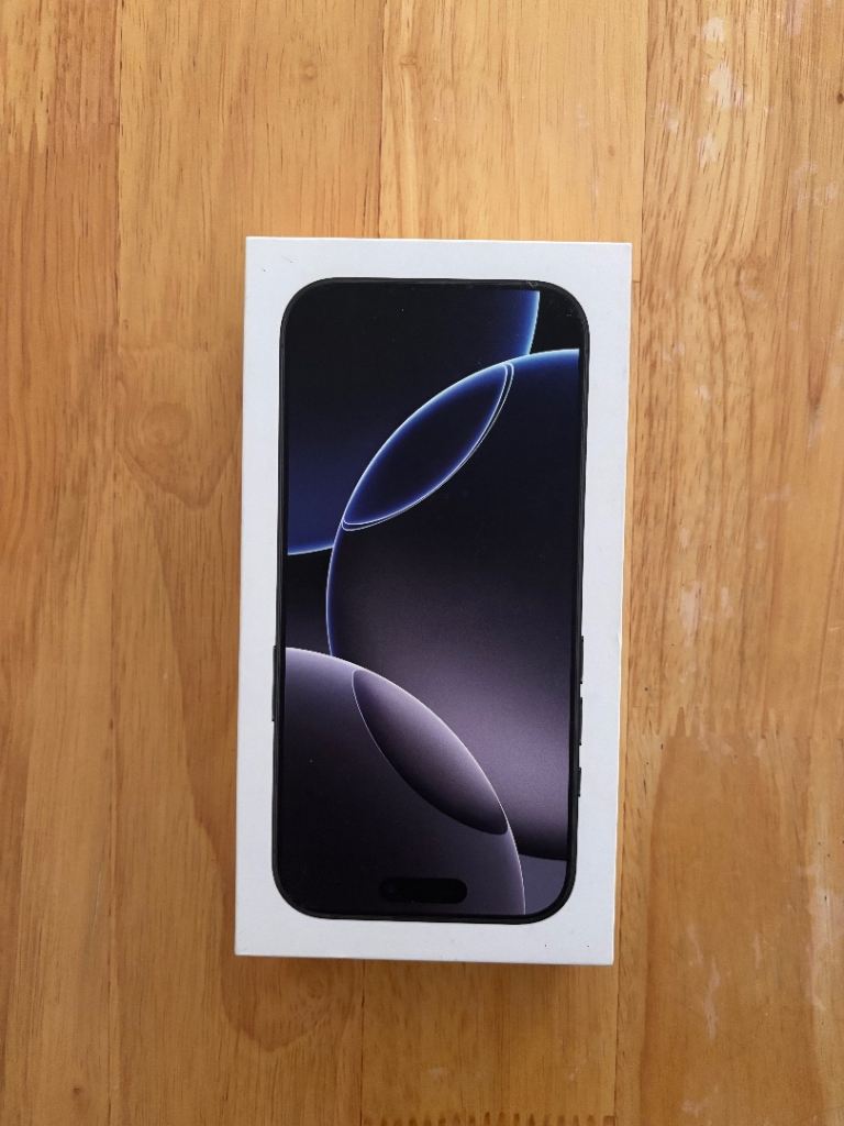 BRAND NEW - Apple iPhone 16 Pro - 128 GB - Black Titanium (Unlocked)