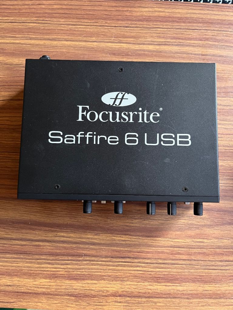 Focusrite Saffire 6 USB Audio Interface – Good Condition
