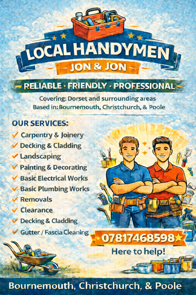 Reliable Local Handyman/Carpentry Services & Man with Van