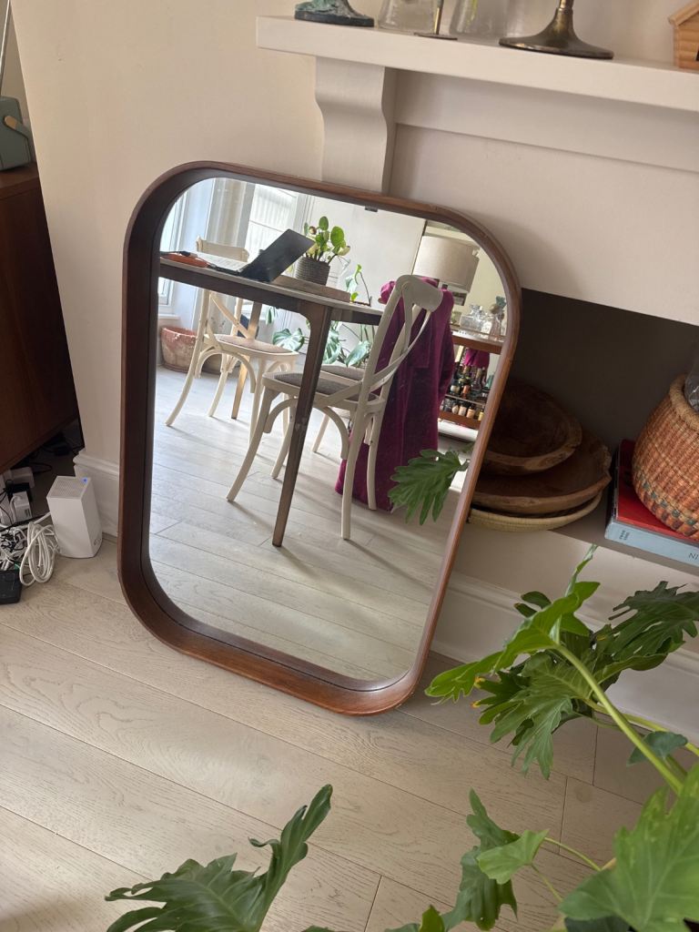 image for Oval Mirror - Mid century style 