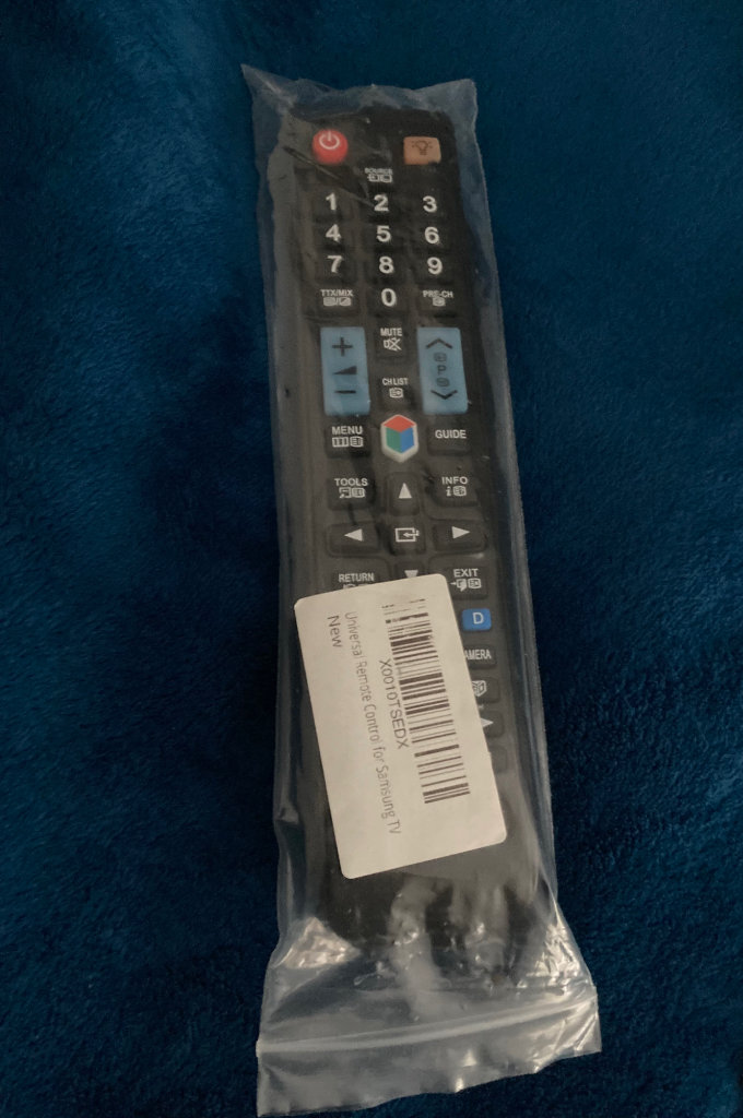 Universal remote control for Samsung