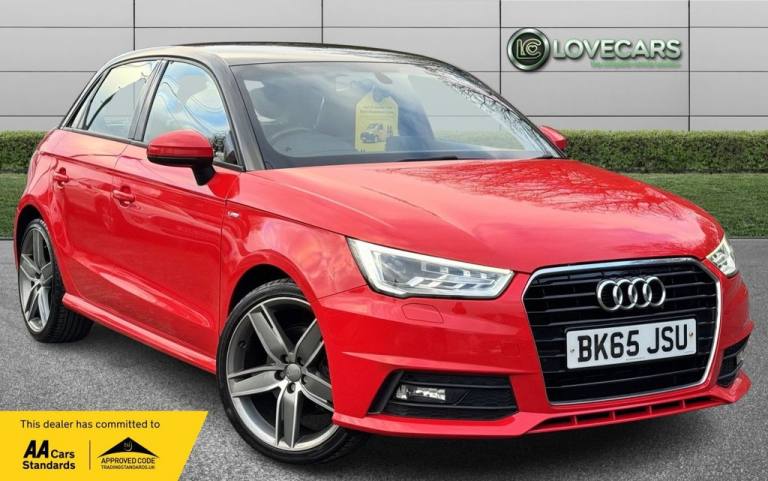 2015 Audi A1 1.4 TFSI S line Sportback 5dr Petrol Manual Euro 6 (s/s) (125 ps) Hatchback Petrol M...