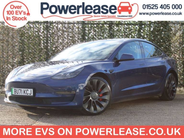 2021 Tesla Model 3 (Dual Motor) Performance Saloon 4dr Electric Auto 4WDE (Performance Upgrade Sa...