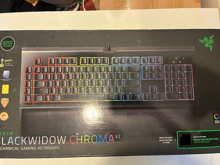 Razer Blackwidow Chroma V2 Mechanical Gaming Keyboard