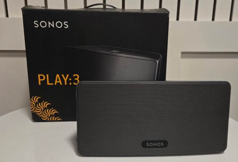 Boxed, SONOS PLAY3 PLAY 3 in excellent condition Premium audio. £100 fixed price