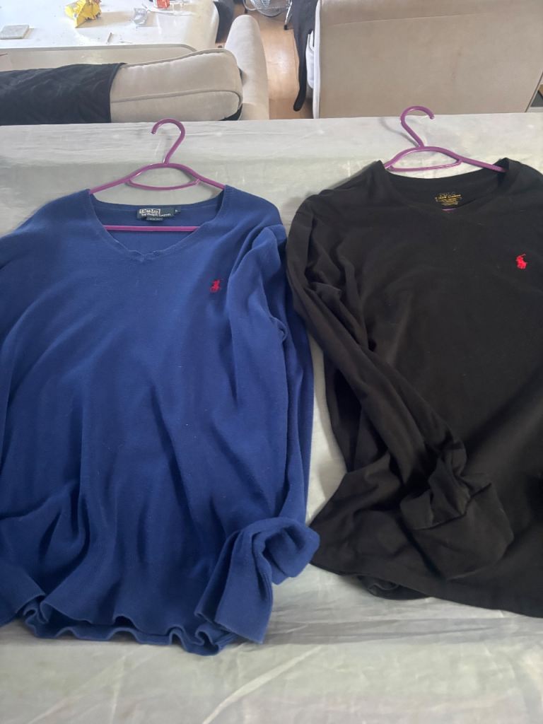 2 x Ralph Lauren jumpers 
