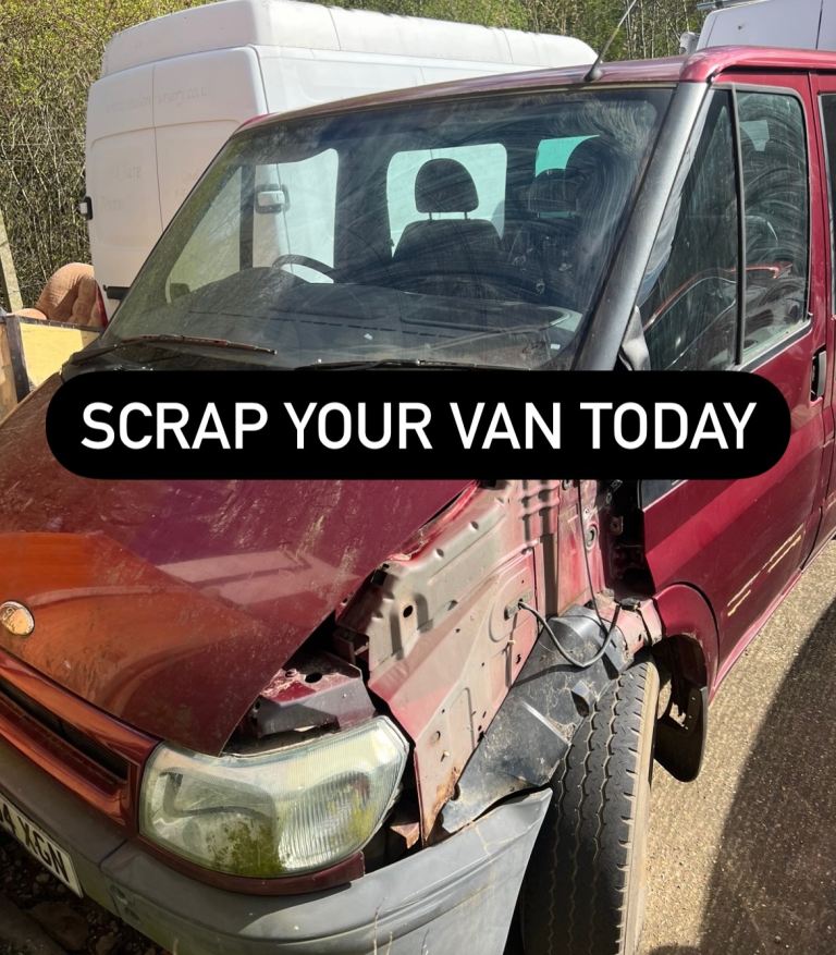 SCRAP YOUR VAN TODAY