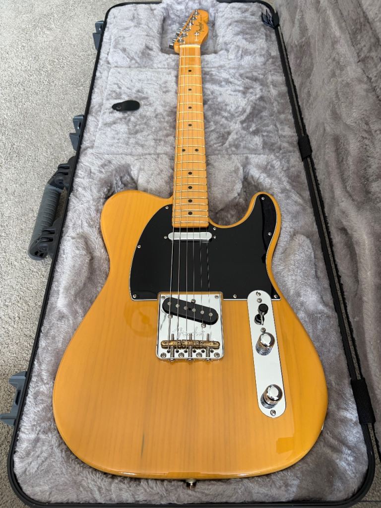 Fender Telecaster American Pro2 - Butterscotch - 2023 - VirtuallyMint!