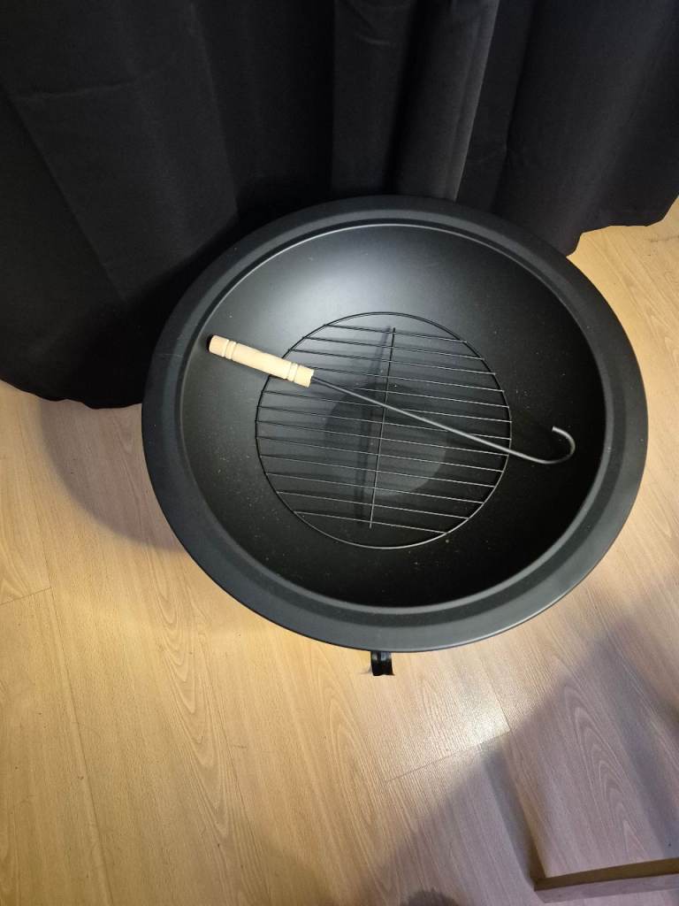 Fire Pit and Wood