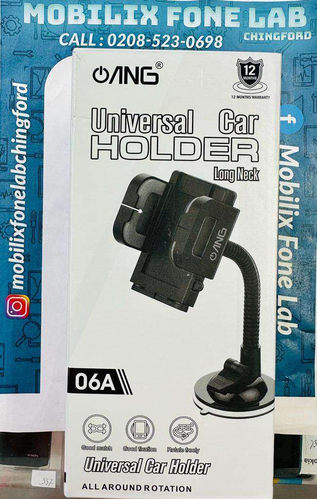 ANG Strong Suction Universal Car Holder Long Neck for Windshield Phone Mount Holder Stand